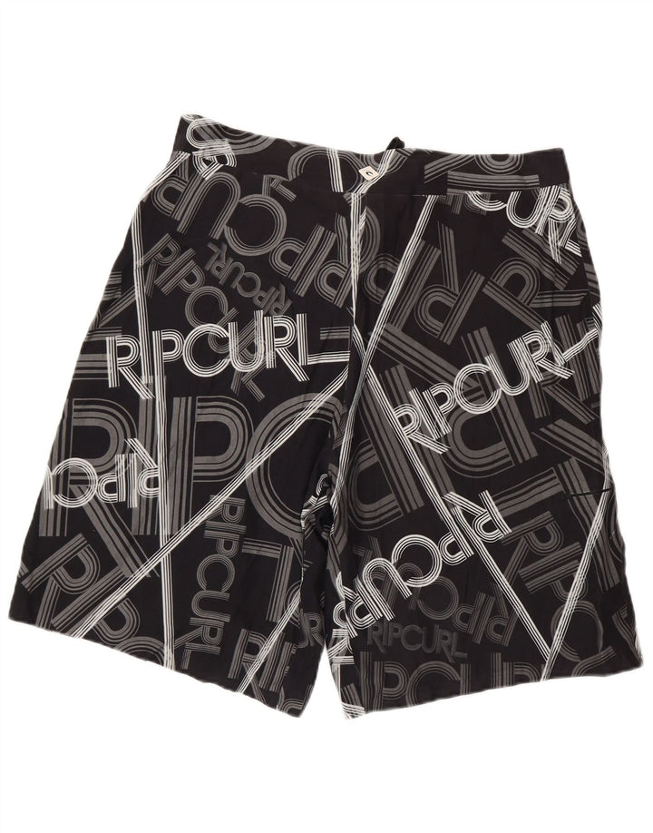 RIP CURL Ανδρικό γραφικό σορτς κολύμβησης μεγάλο μαύρο
