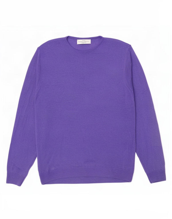 Marks & Spencer Γυναικείο πουλόβερ με λαιμόκαυστο UK 14 Large Purple