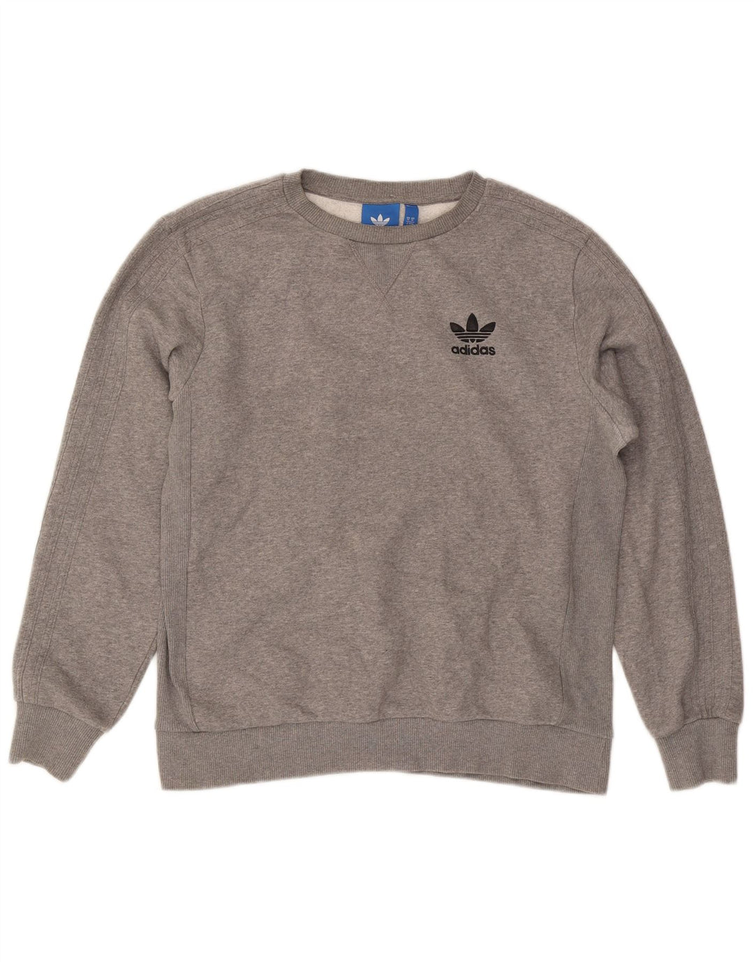 Ανδρικό φούτερ Adidas Jumper, Βαμβακερό μεσαίο γκρι