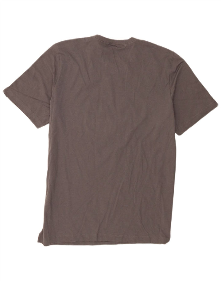 Ανδρικό γραφικό T-Shirt Adidas Top μεγάλο γκρι βαμβακερό