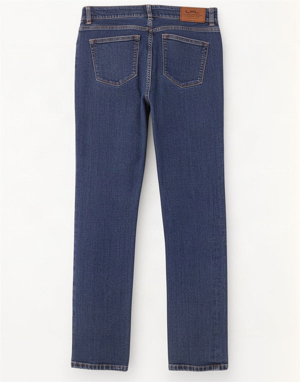 Ralph Lauren Γυναικείο ίσιο τζιν US 4 Small W26 L30 Μπλε βαμβακερό
