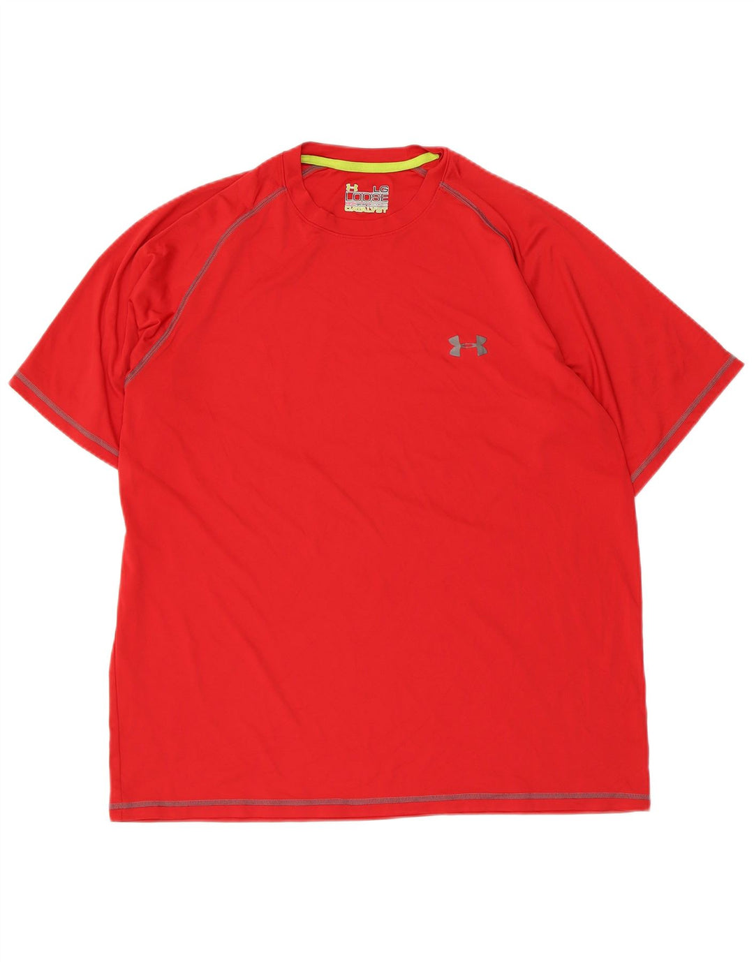 Ανδρικό μπλουζάκι UNDER Armor Heat Gear Top μεγάλο κόκκινο πολυεστέρα
