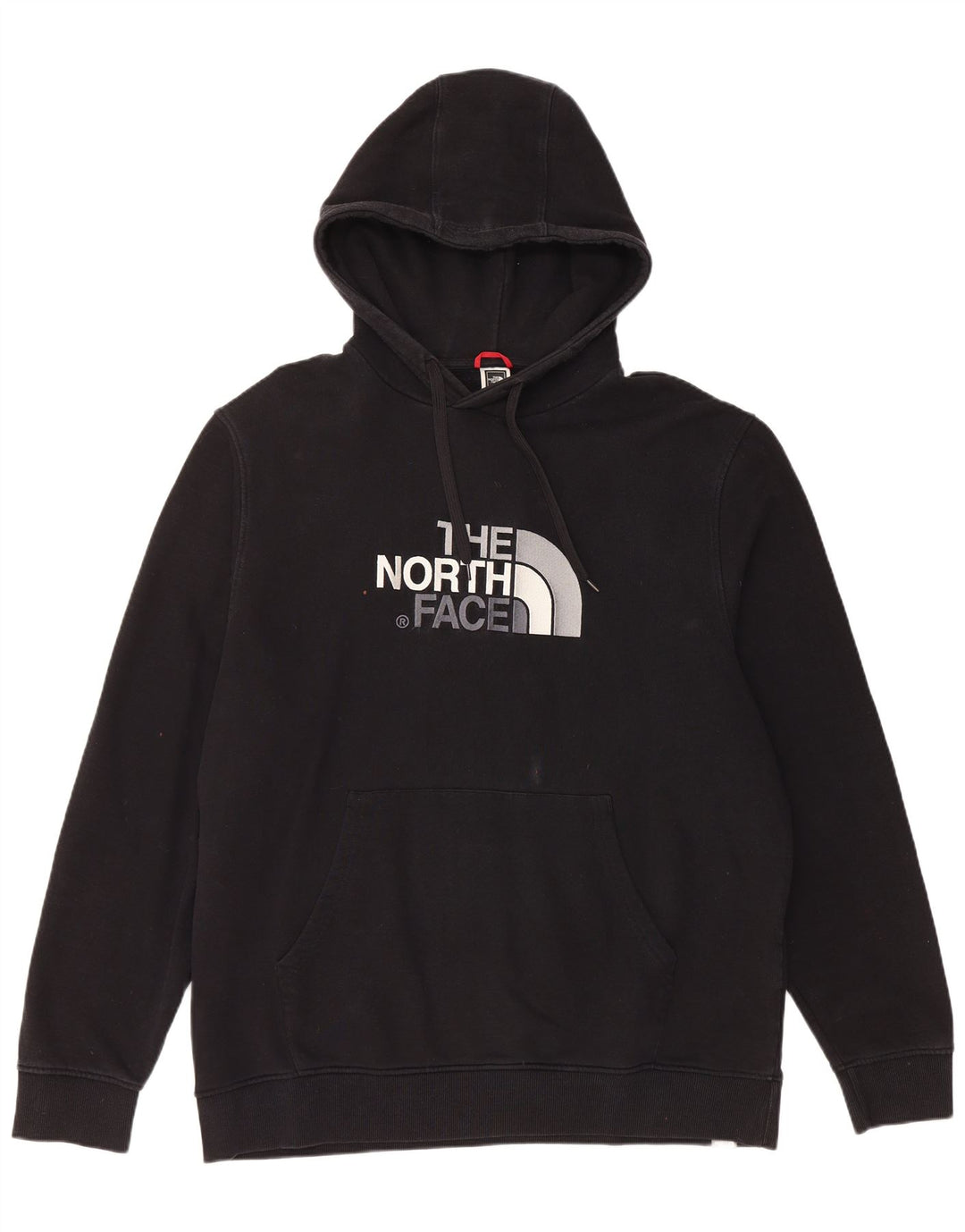 THE NORTH FACE Ανδρικό γραφικό κουκούλα Jumper XL Μαύρο βαμβακερό