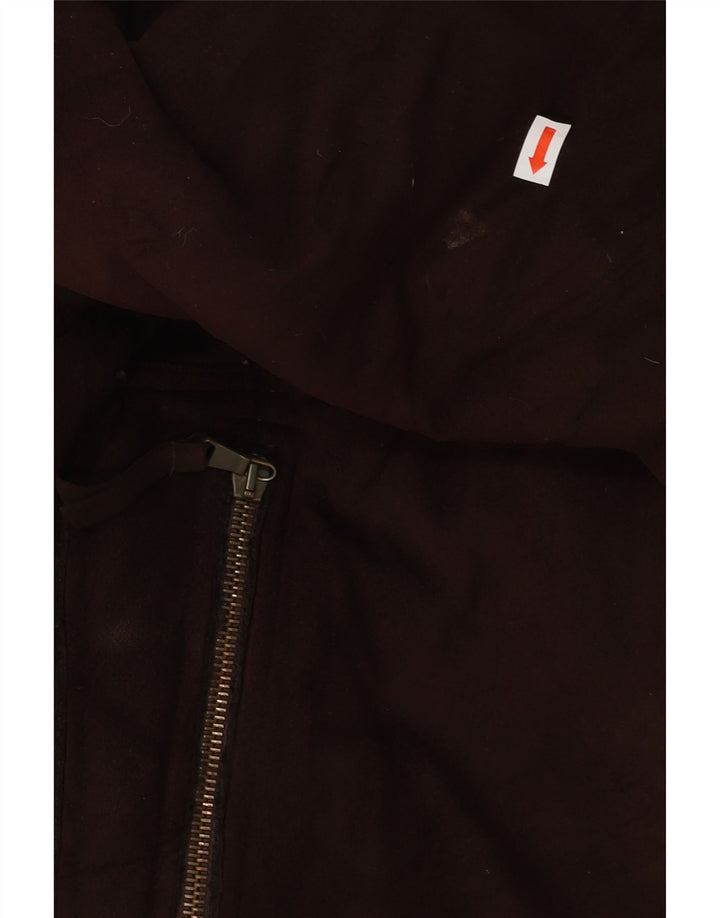 BENETTON Γυναικείο Σέρπα Μπουφάν UK 14 Μεσαίο Καφέ Ακρυλικό