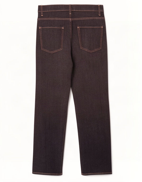 Marks & Spencer Γυναικεία ίσια τζιν UK 10 Small W28 L28 μαύρο βαμβακερό