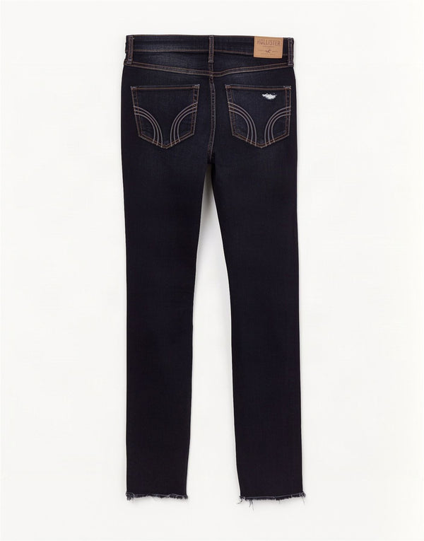 Hollister γυναικεία στενόχωρα τζιν US 3 XS W26 L30 Navy Blue