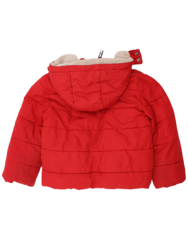 Μπουφάν Boden Boys Hooded Podded Jacket 3-4 Years Red Polyester