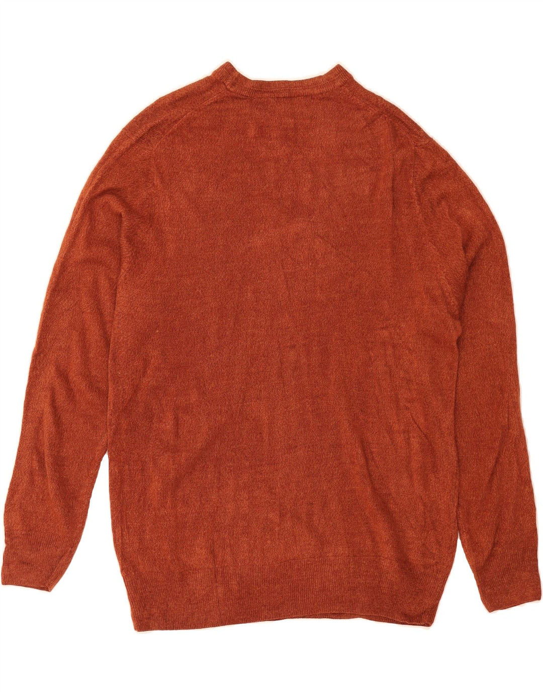DOCKERS Mens Crew Neck Jumper Sweater Medium Orange Acrylic Vintage Dockers and Second-Hand Dockers from Messina Hembry 