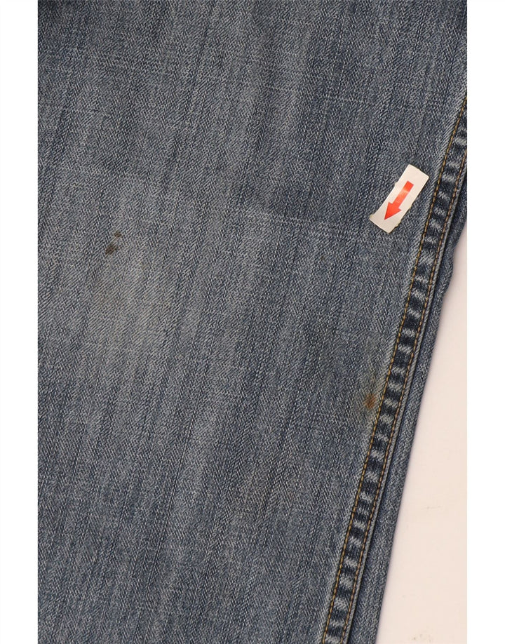 Levi's γυναικείο 527 τζιν με μπότα με χαμηλή μέση W32 L34 μπλε βαμβακερό