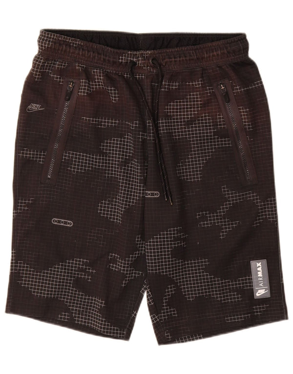 Ανδρικό αθλητικό σορτς Nike μεσαίο W32 L10 Μαύρο πολυεστέρας παραλλαγής