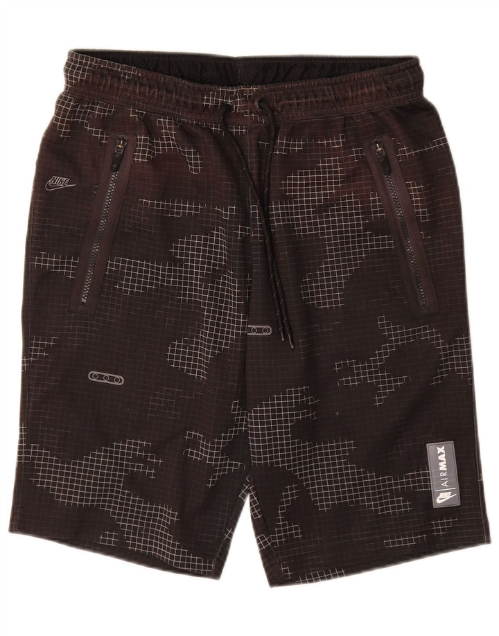 Ανδρικό αθλητικό σορτς Nike μεσαίο W32 L10 Μαύρο πολυεστέρας παραλλαγής