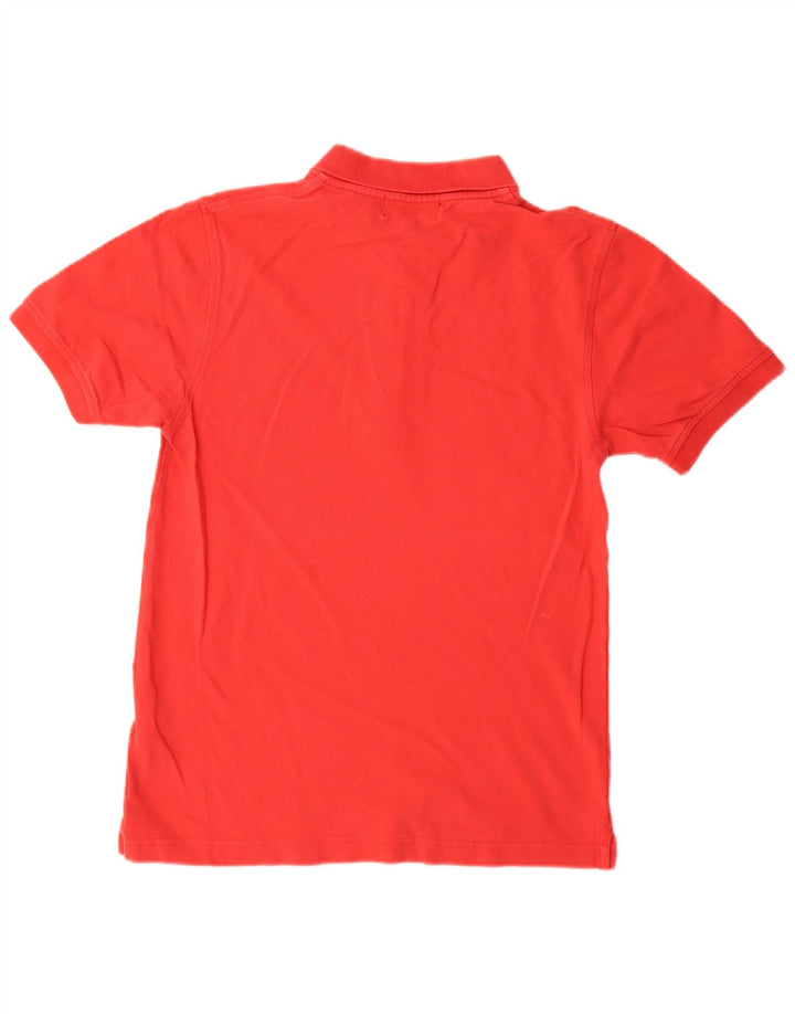 Ανδρικό πουκάμισο πόλο Lyle & Scott, μεσαίο κόκκινο βαμβακερό