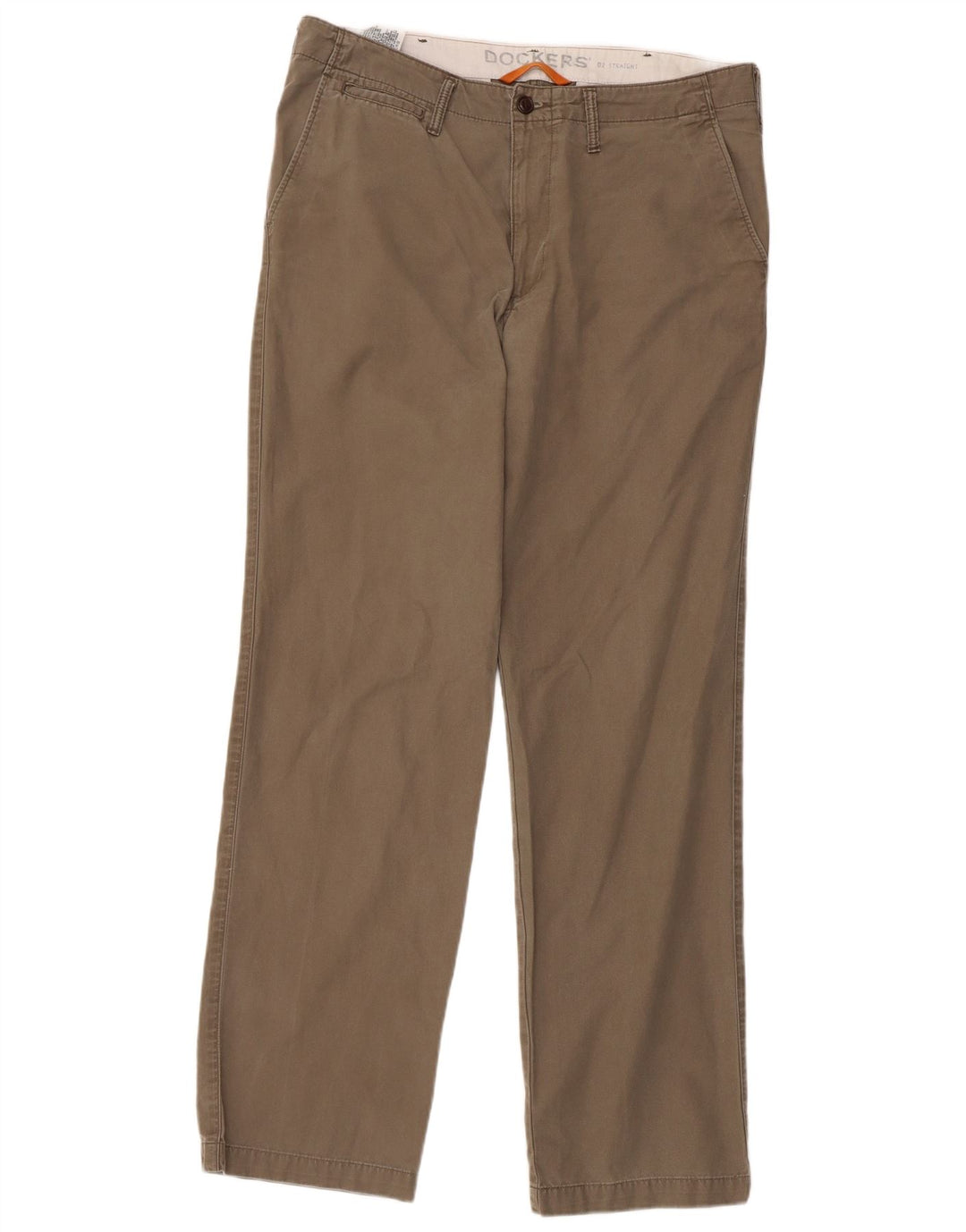 Dockers Ανδρικό ίσιο παντελόνι Chino W34 L34 Γκρι βαμβακερό