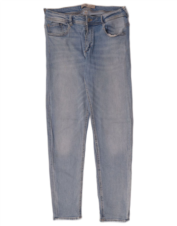 Zara Γυναικείο Slim Jeans EU 42 Large W32 L27 Blue