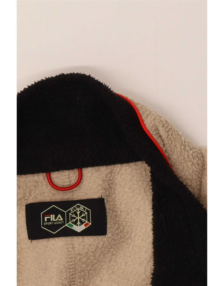 Fila Ανδρικό Fleece Jacket UK 40 Large Beige