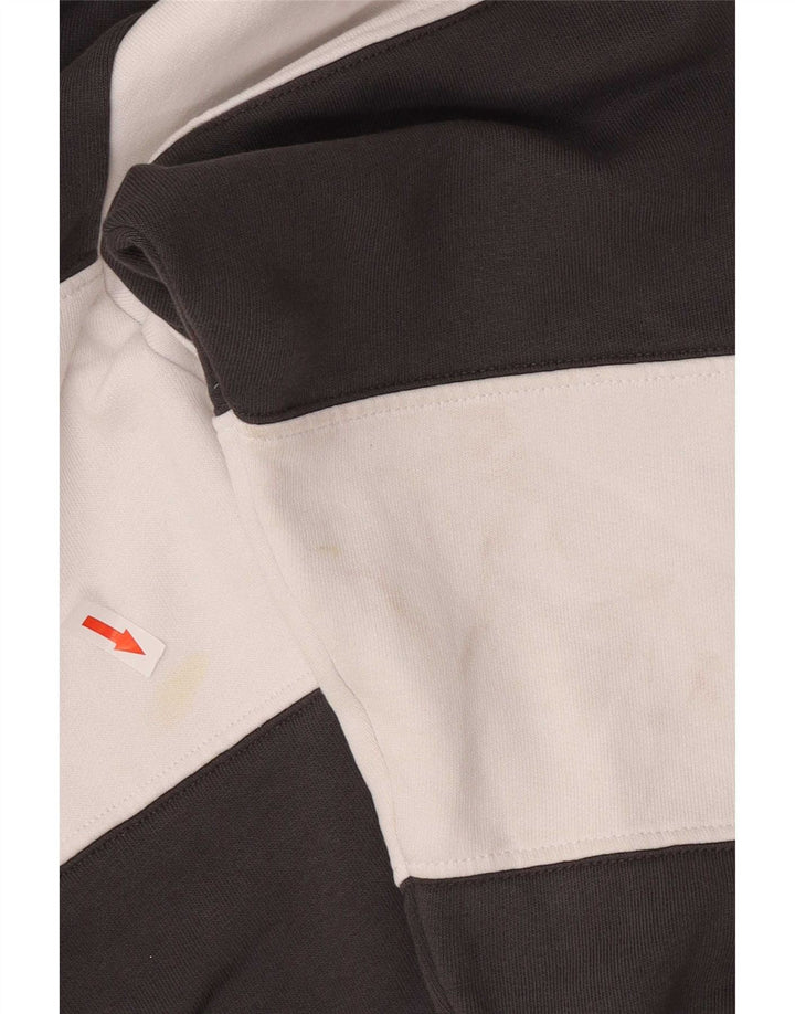 Γυναικεία φούτερ Levi's Oversized Crop Jumper UK 14 Medium Μαύρο ριγέ