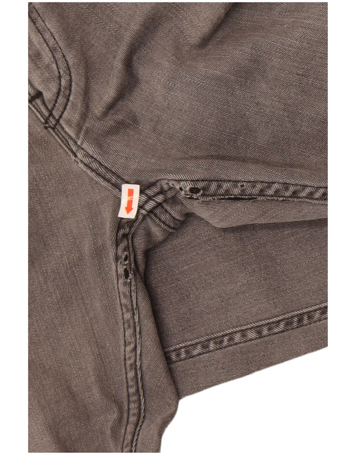 Lee Mens Malone Skinny Jeans W34 L32 Γκρι βαμβακερό