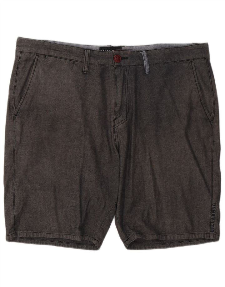 Ανδρικό σορτς Chino Billabong W36 μεγάλο γκρι βαμβακερό