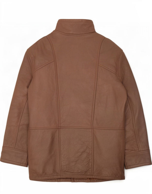 Vintage Γυναικείο Shearling Jacket UK 14 Medium Brown