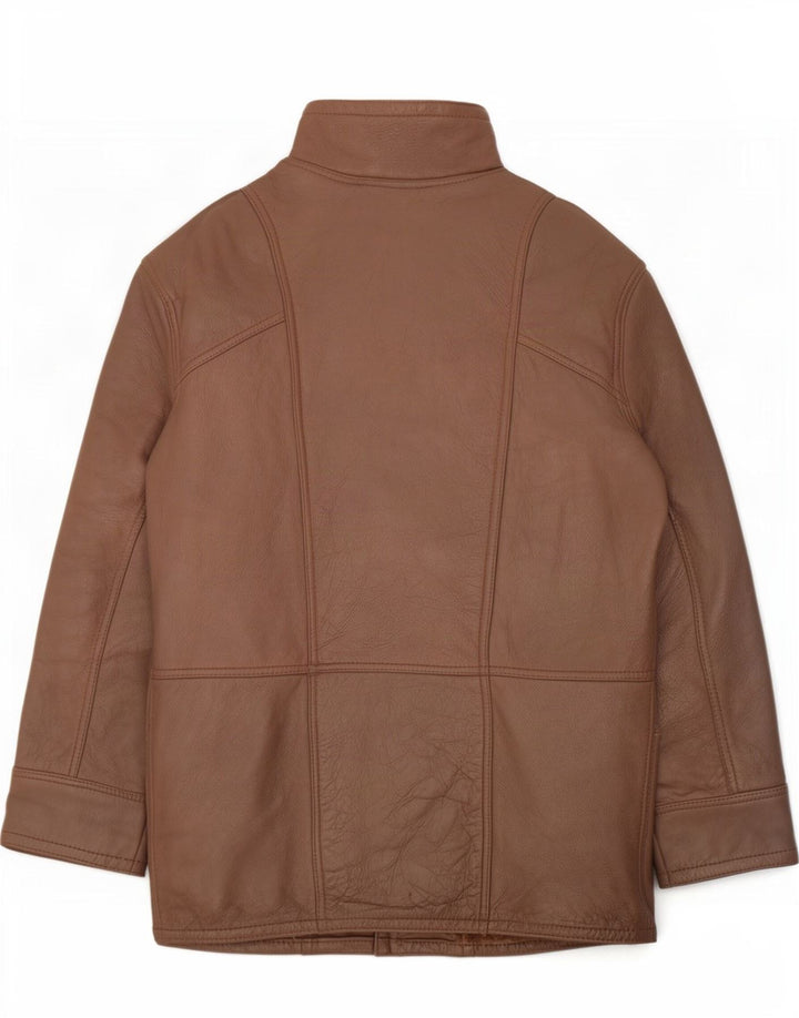 Vintage Γυναικείο Shearling Jacket UK 14 Medium Brown