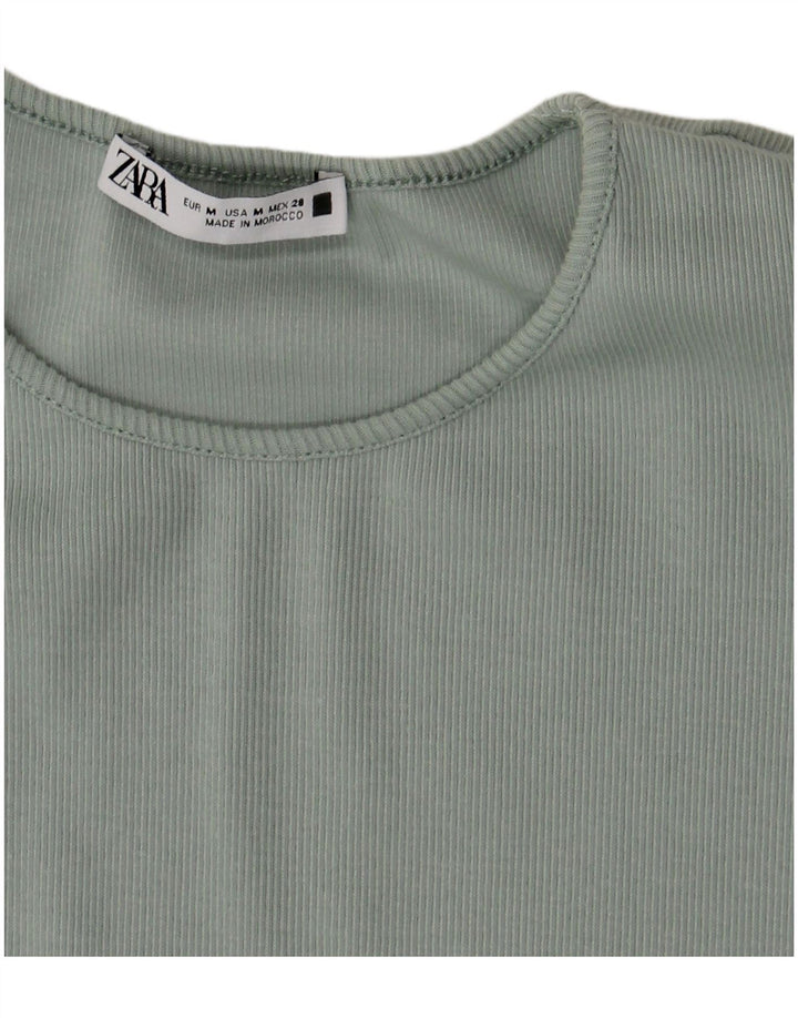 Zara Γυναικείο Μαξί Φόρεμα Batwing UK 12 Medium Green
