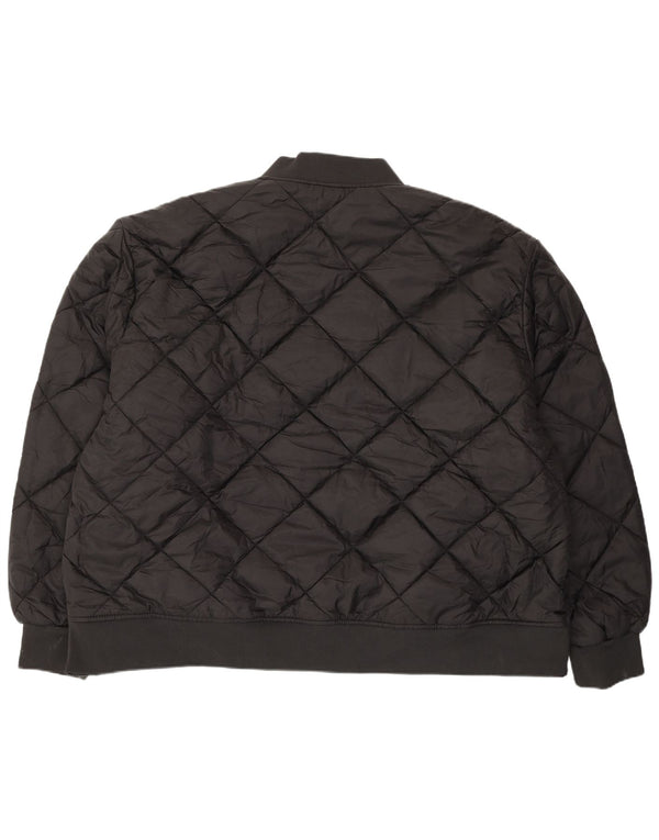 DICKIES Ανδρικό καπιτονέ μπουφάν UK 48 4XL Μαύρο νάιλον