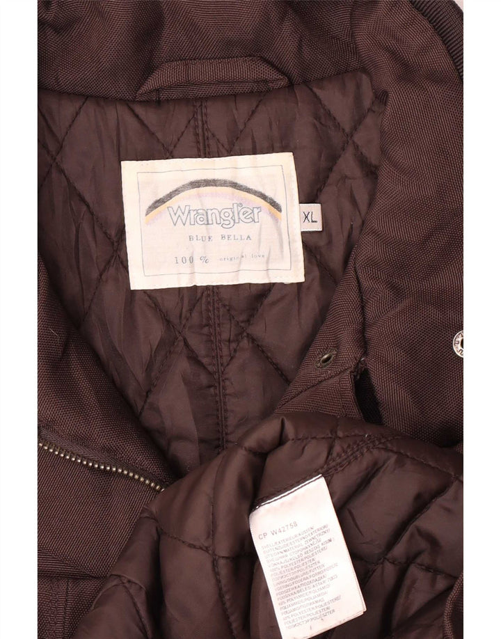 Γυναικείο Military Jacket Wrangler UK 18 XL καφέ πολυεστέρας