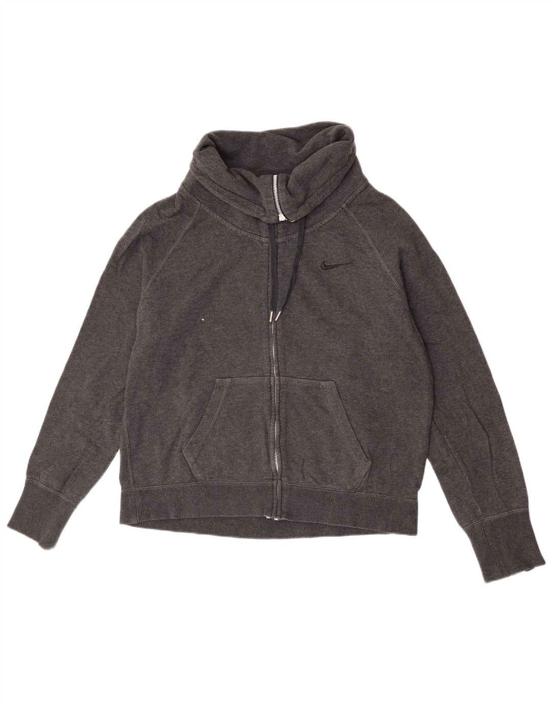 Γυναικεία φόρμα Nike Top Jacket UK 16 Large Grey Cotton
