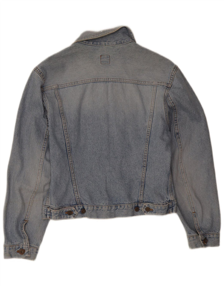 Guess Γυναικείο Τζιν Μπουφάν UK 14 Μεγάλο Μπλε Βαμβακερό