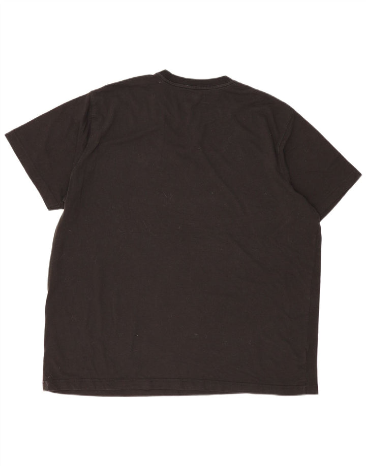 Eddie Bauer Ανδρικό T-Shirt Top 2XL Μαύρο βαμβακερό