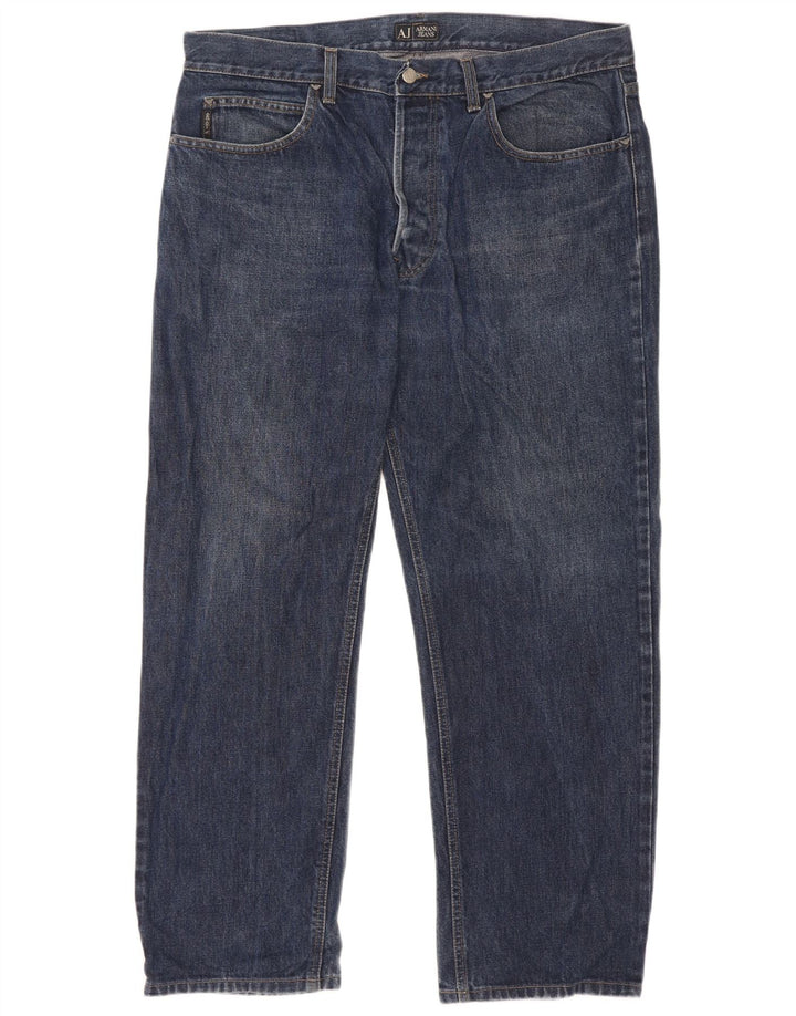 Armani Ανδρικό τζιν ίσιο W40 L30 Μπλε