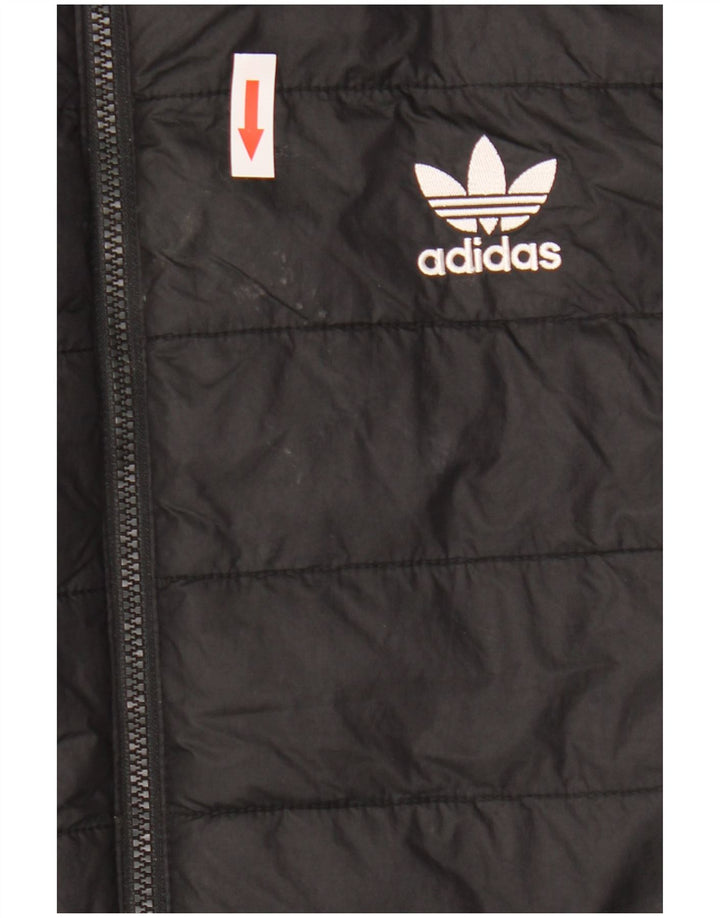 Adidas Ανδρικό padded Gilet UK 38 Medium Black Polyamide