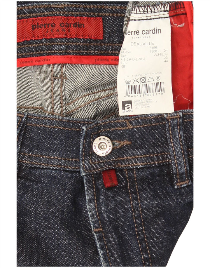 Ανδρικό τζιν ίσιο Pierre Cardin W34 L32 Navy Blue