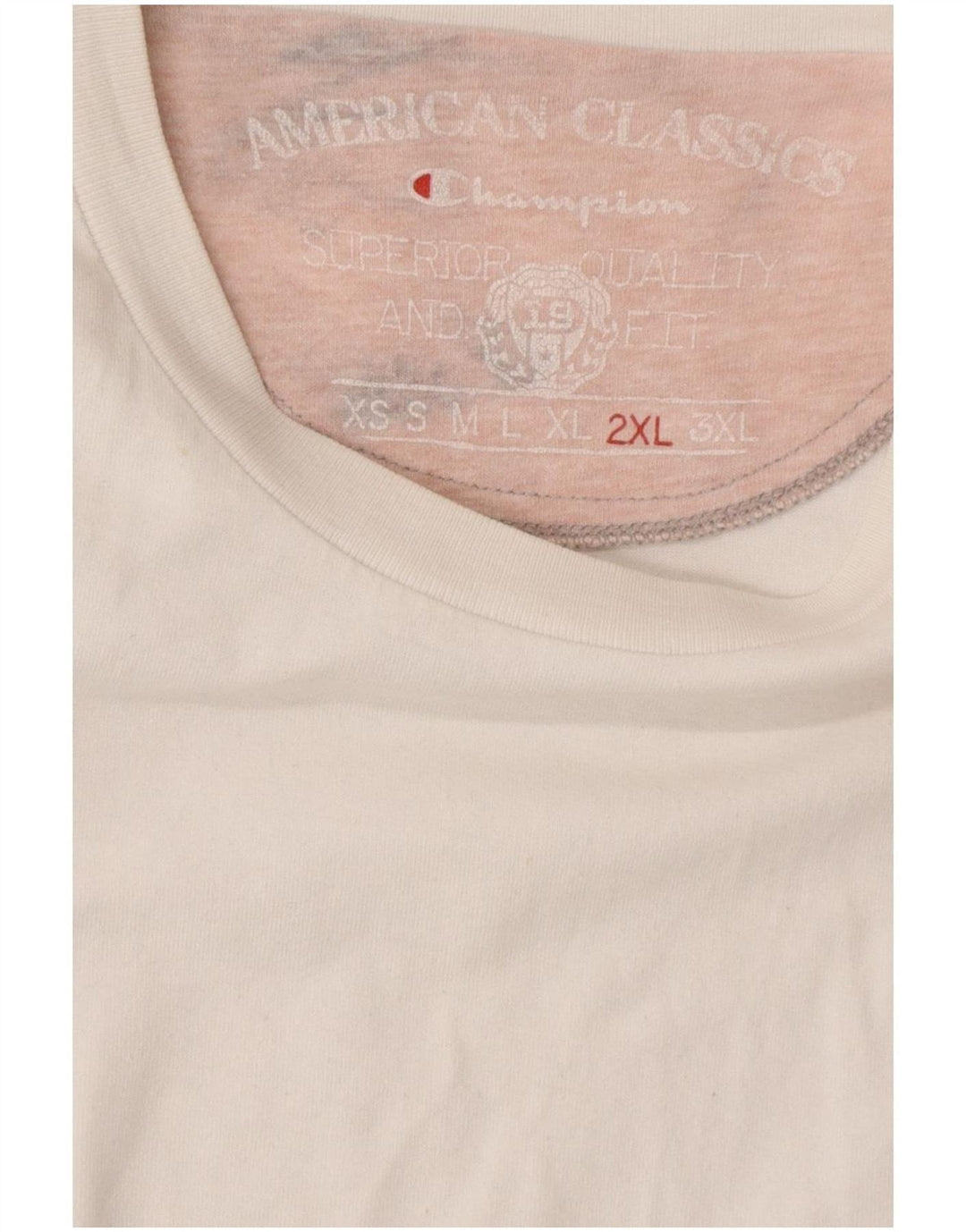 Ανδρικό T-Shirt Champion Top 2XL Λευκό