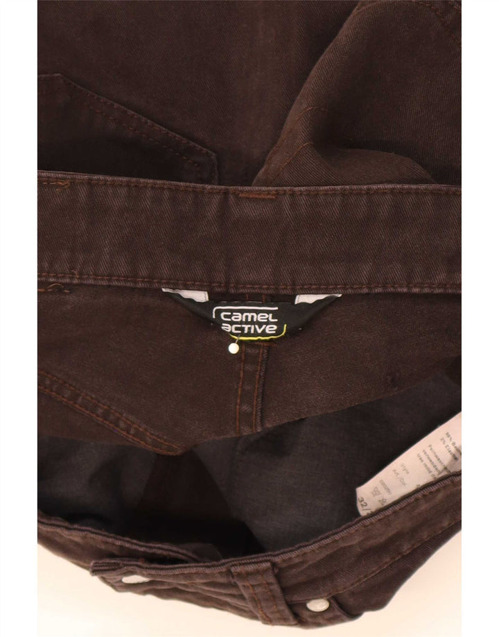 Camel Active Ανδρικό Tapered Jeans W31 L31 Καφέ Βαμβακερό
