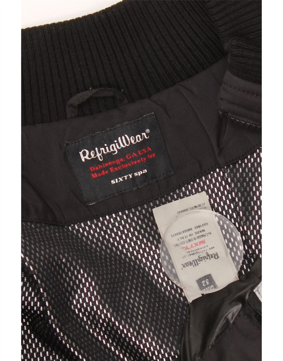 Refrigiwear Γυναικείο μπουφάν βροχής IT 52 2XL Μαύρο Nylon