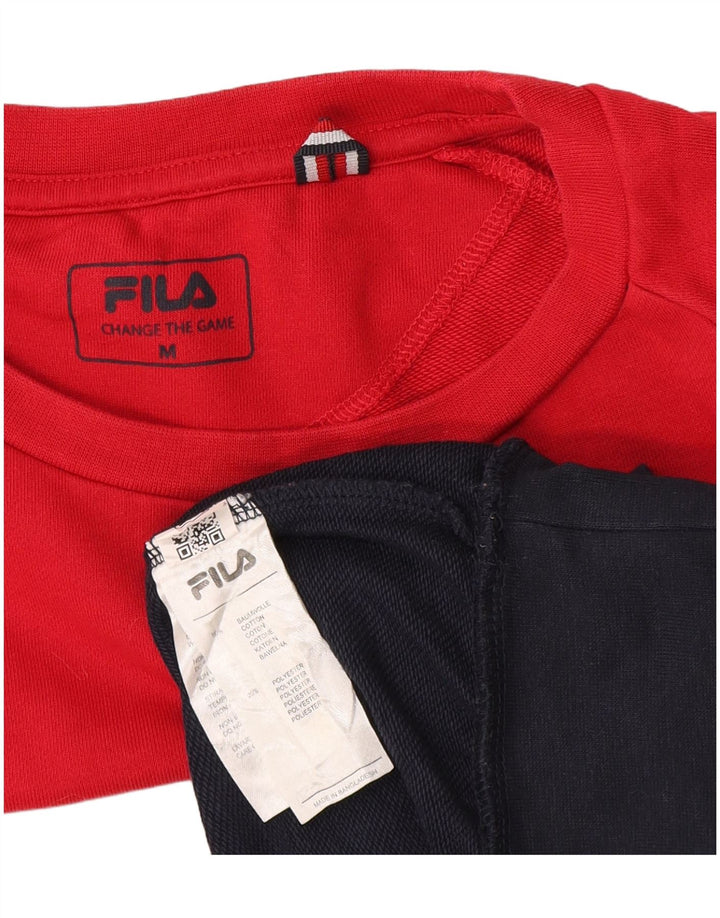 Ανδρικό γραφικό φούτερ Fila Jumper UK 14 Medium πολύχρωμο Colourblock