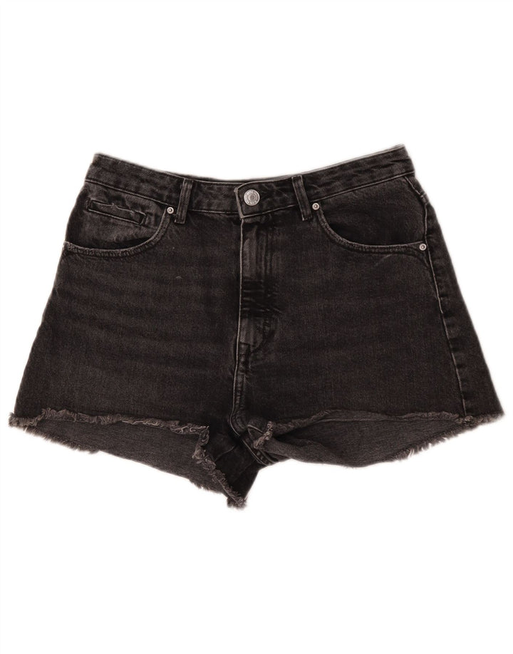 Zara Γυναικείο τζιν σορτς EU 40 Medium W30 Μαύρο