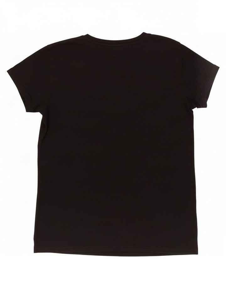 Γυναικείο γραφικό T-Shirt Levi's Top UK 12 Medium Black