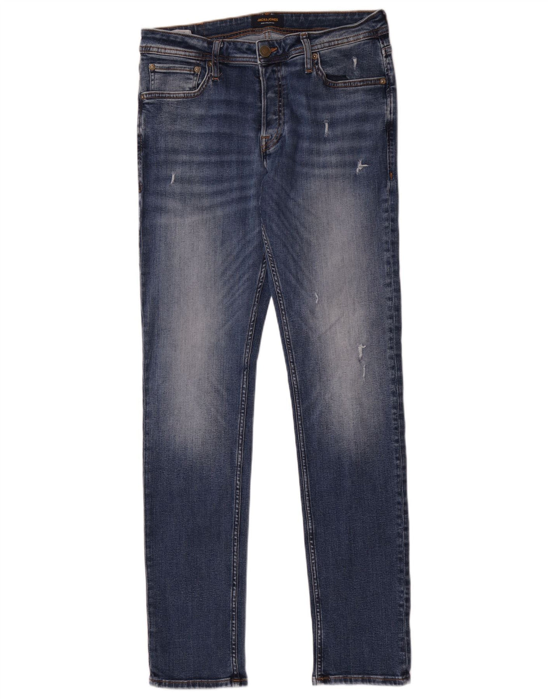 Jack & Jones Ανδρικό Slim Jeans W32 L34 Μπλε βαμβακερό
