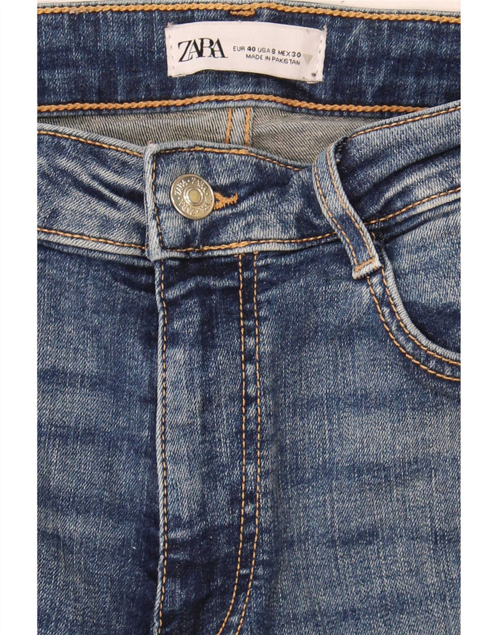 Zara Γυναικείο Skinny Jeans EU 40 Medium W30 L28 Blue