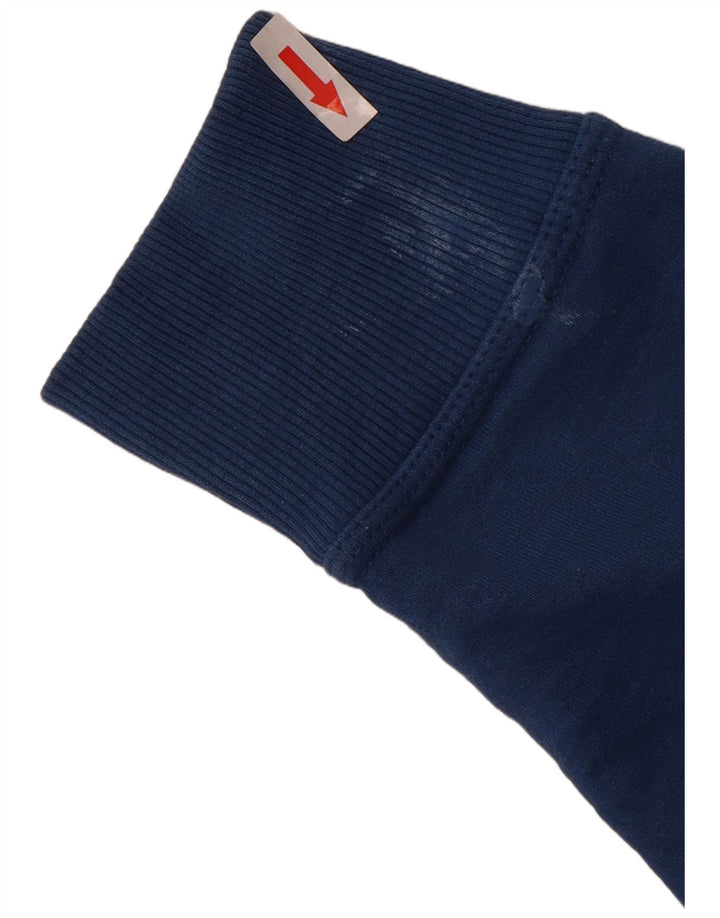 Ανδρικό γραφικό φούτερ Champion Jumper από μεσαίο μπλε βαμβακερό