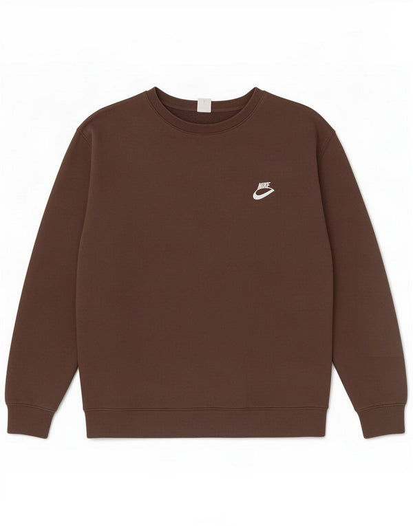 Ανδρικό φούτερ Nike με χαλαρή εφαρμογή, 3XL, καφέ βαμβακερό
