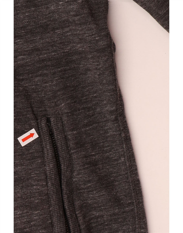 Ανδρικό κουκούλα SUPERDRY, βαμβακερό μικρό γκρι χρώμα