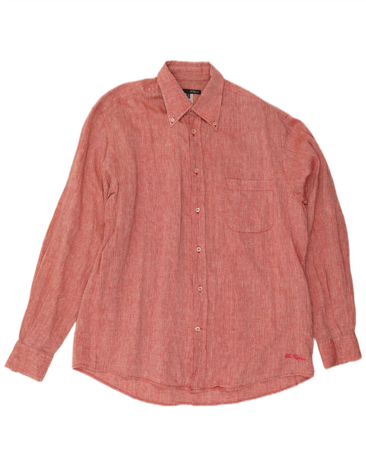 Ανδρικό πουκάμισο Les Copains Μέγεθος 42 16 1/2 Large Red