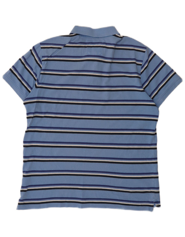 Crew Clothing Ανδρικό πουκάμισο πόλο XL Μπλε ριγέ βαμβακερό