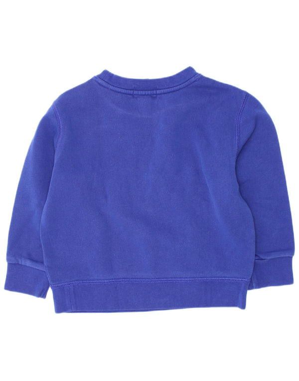 Γραφικό φούτερ Polo Ralph Lauren Boys Jumper 2-3 ετών Μπλε βαμβακερό