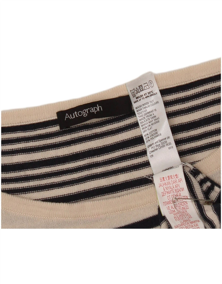 Marks & Spencer Γυναικείο πουλόβερ με λαιμόκαυστο UK 14 Medium Black