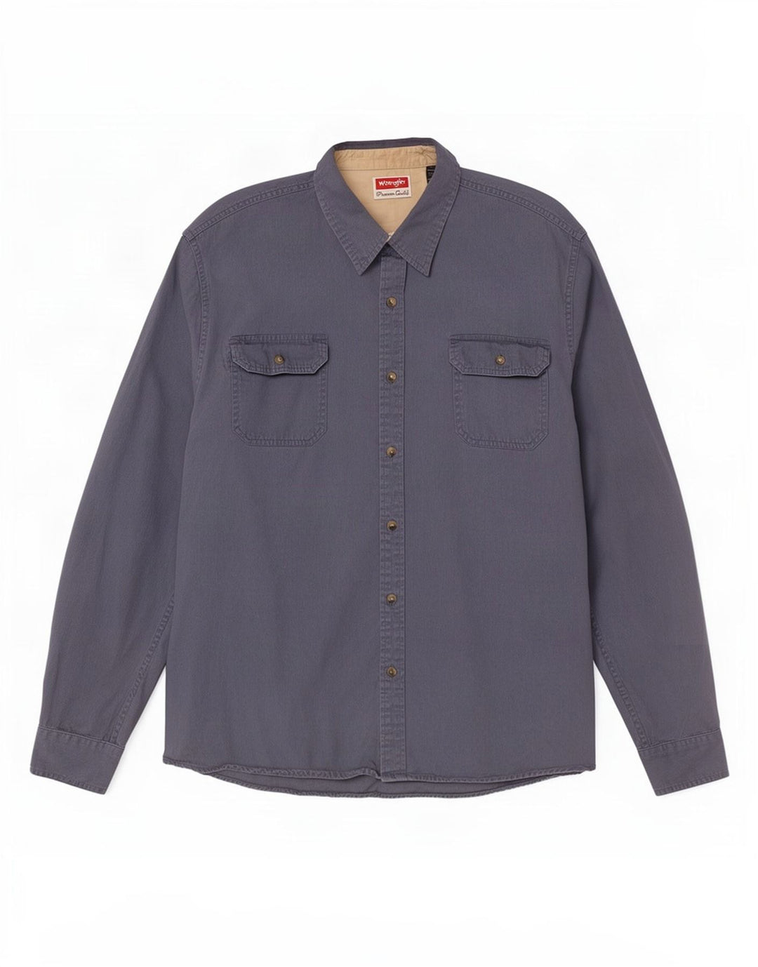 Ανδρικό πουκάμισο Wrangler 2XL Μπλε βαμβακερό