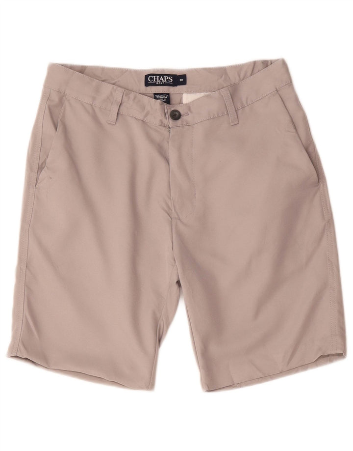 Chaps Ανδρικό σορτς Chino W30 Μεσαίο Γκρι Πολυεστέρας